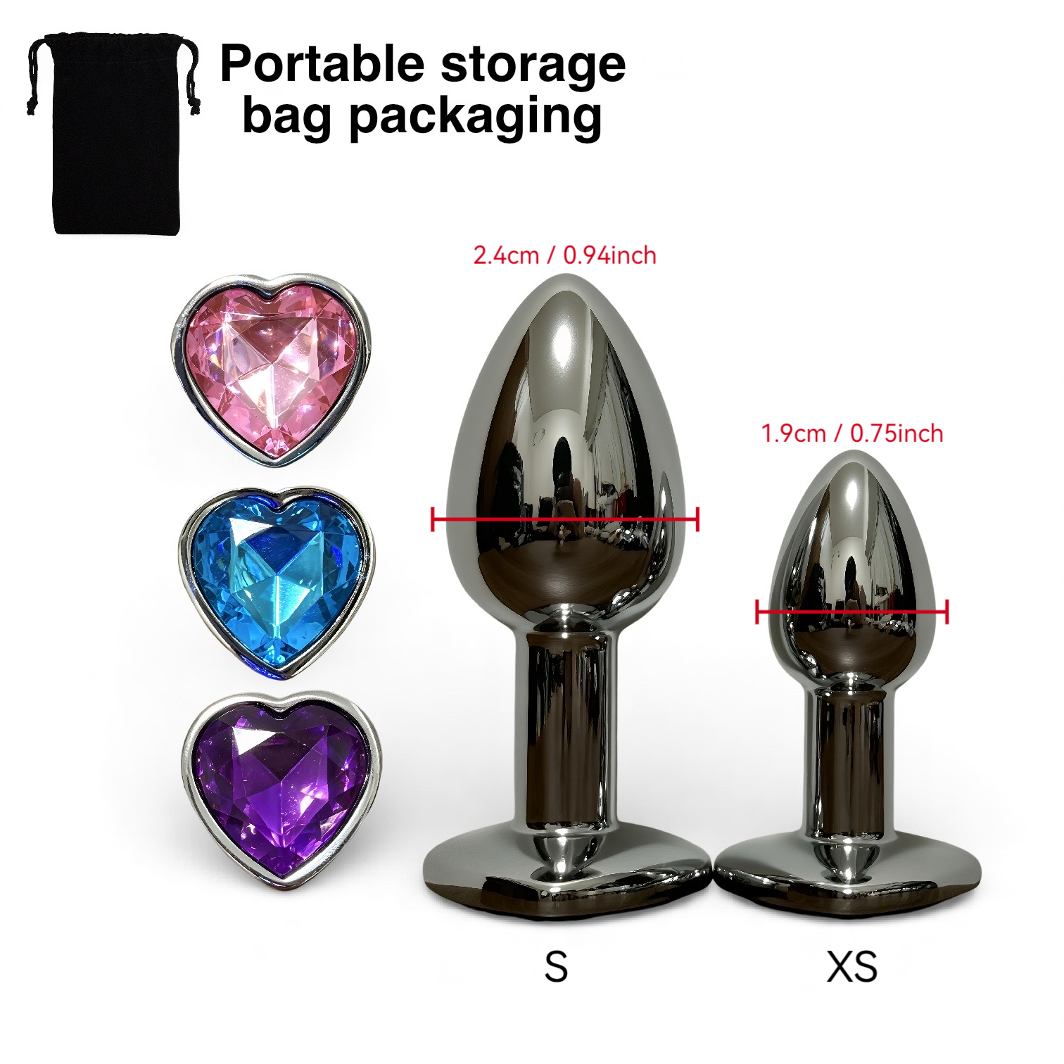 Mini Metal Anal Plug Set for B - Health Wellness & Psychology review and price