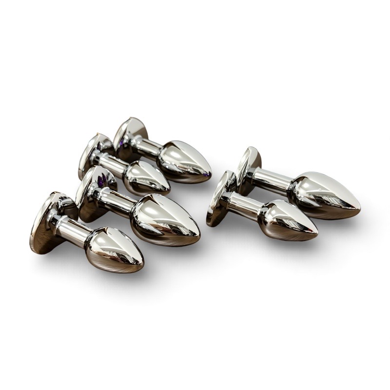 Mini Metal Anal Plug Set for B - Health Wellness & Psychology review and price
