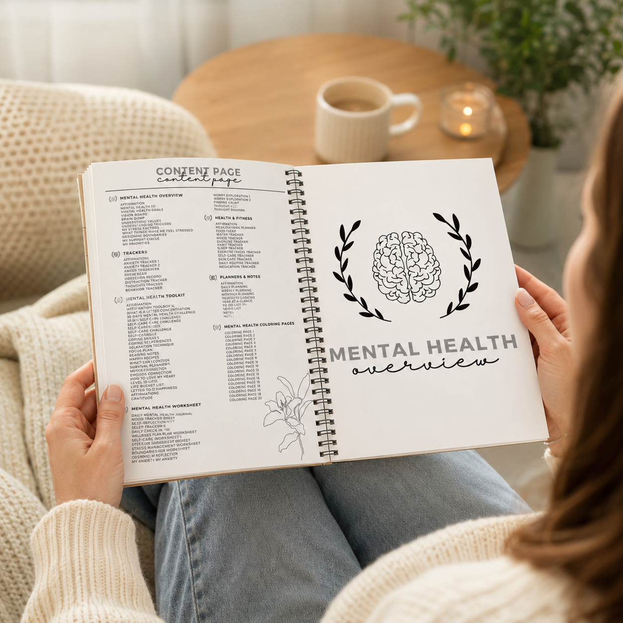 Mental Health Journal Bundle S - Health Wellness Journal review and price