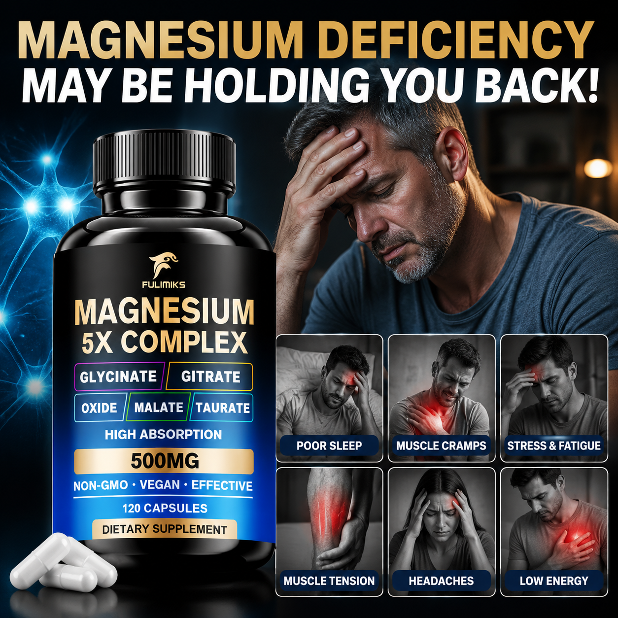 Magnesium Complex Extra Streng - Health Wellness & Psychology review and price