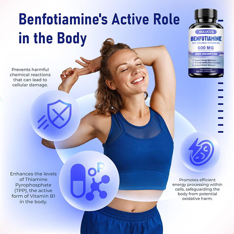 Benfotiamine Capsules, with Fa - Health Wellness & Psychology review and price