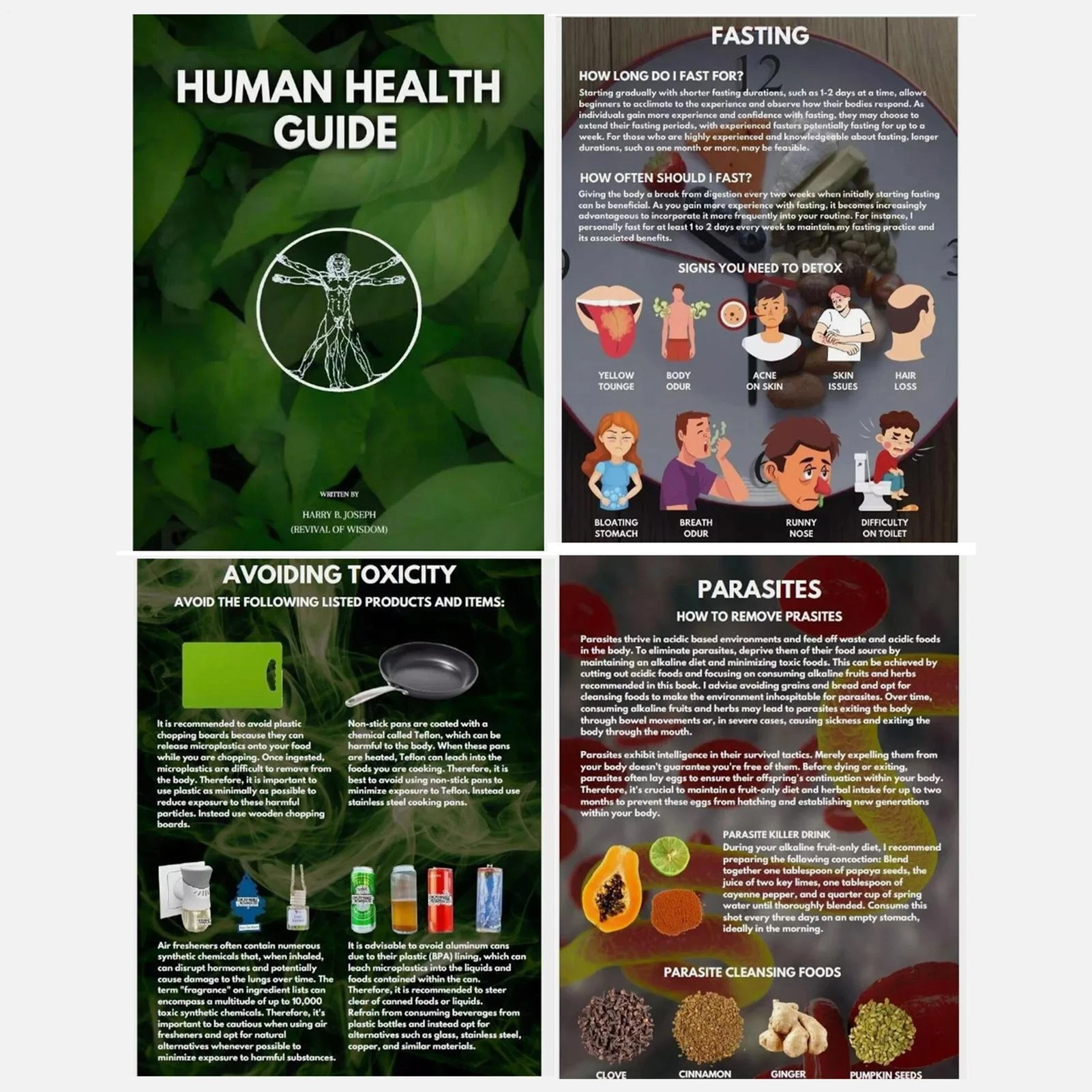 Human Health Guide by Harry B  - Health Wellness & Psychology review and price