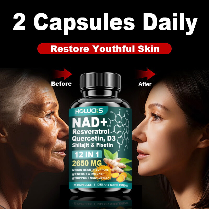 HOLUCKS 12-in-1 NAD+ Supplemen - Health Wellness Energy review and price