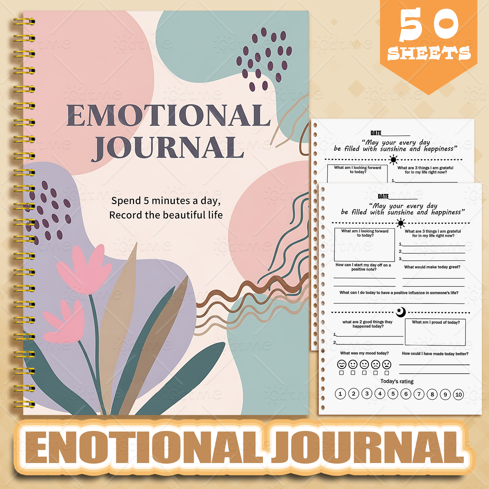 EMOTIONAL JOURNAL --Adult Ment - Health Wellness Journal review and price
