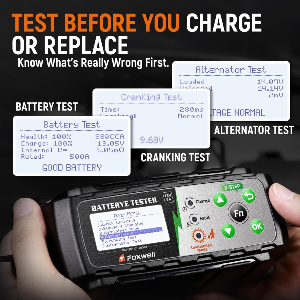 12V Car Battery Charger & Test - Health & Wellness Events review and price