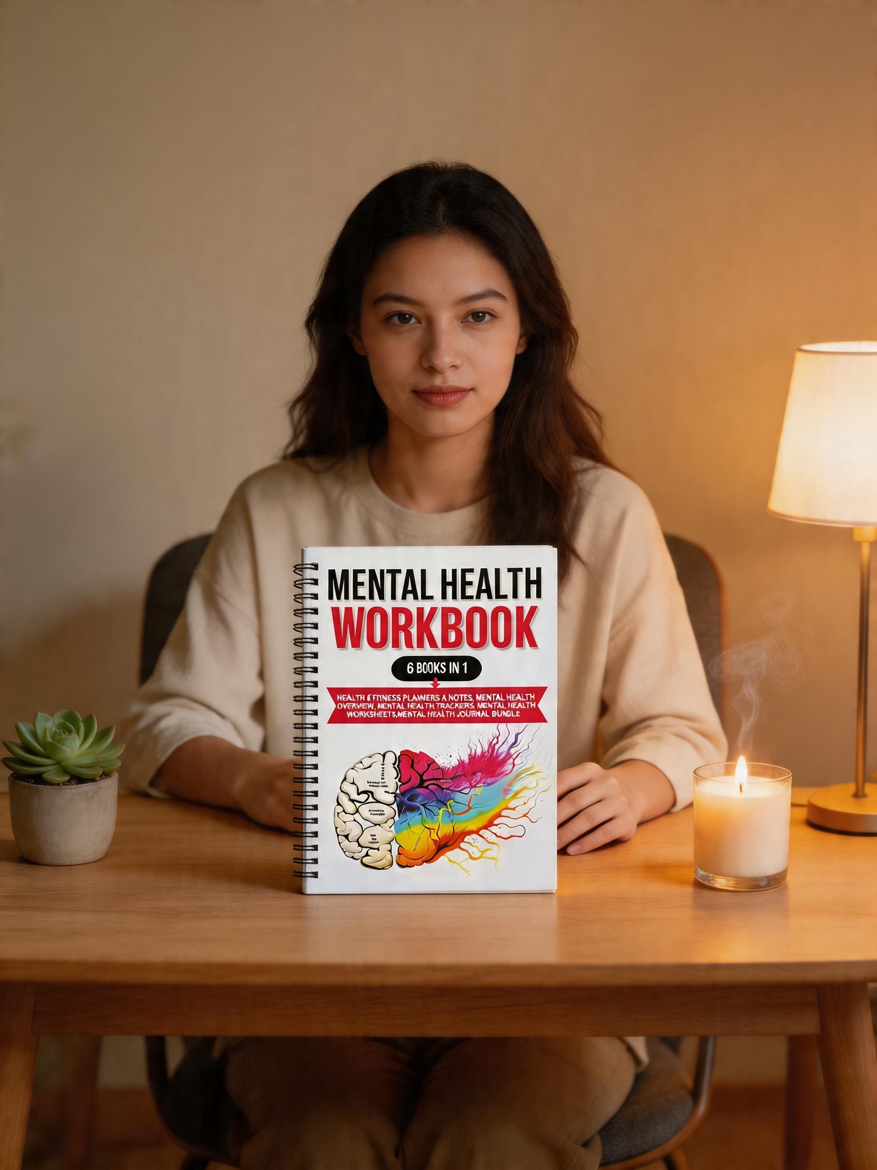 1pcs Mental Health Workbook &  - Health Wellness Journal review and price