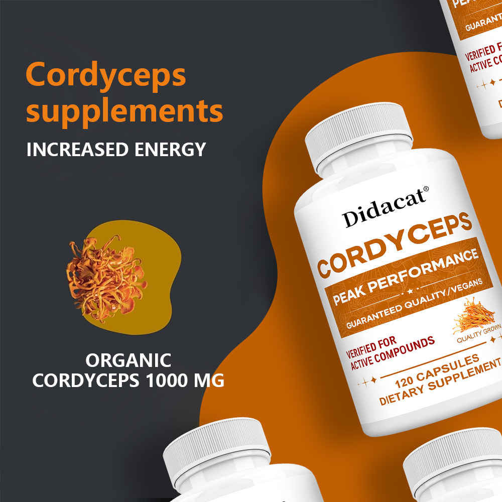 Cordyceps Mushroom Capsules 10 - Health Wellness & Psychology review and price