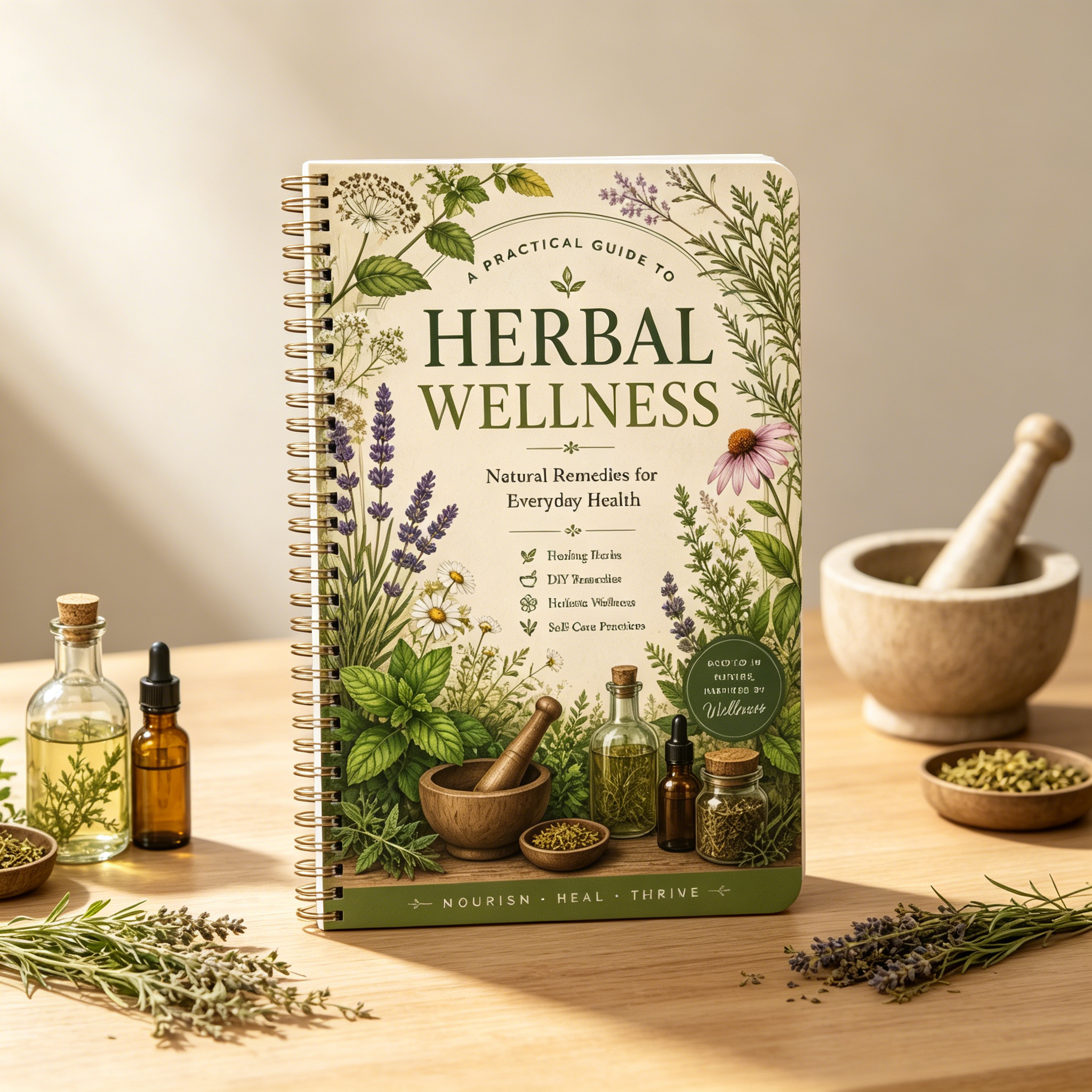 Herbal Remedies Journal A5 Spi - Health Wellness Journal review and price