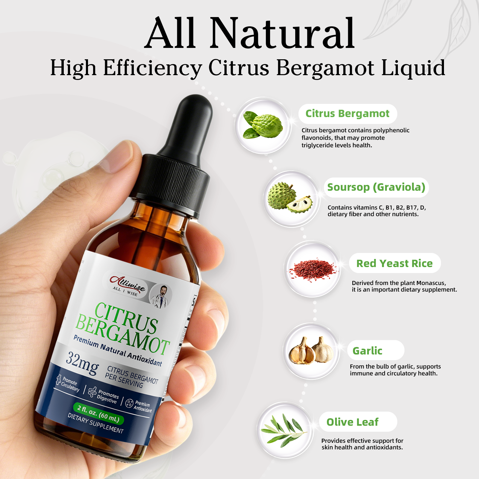 Premium Citrus Bergamout  Drop - Health Wellness & Psychology review and price
